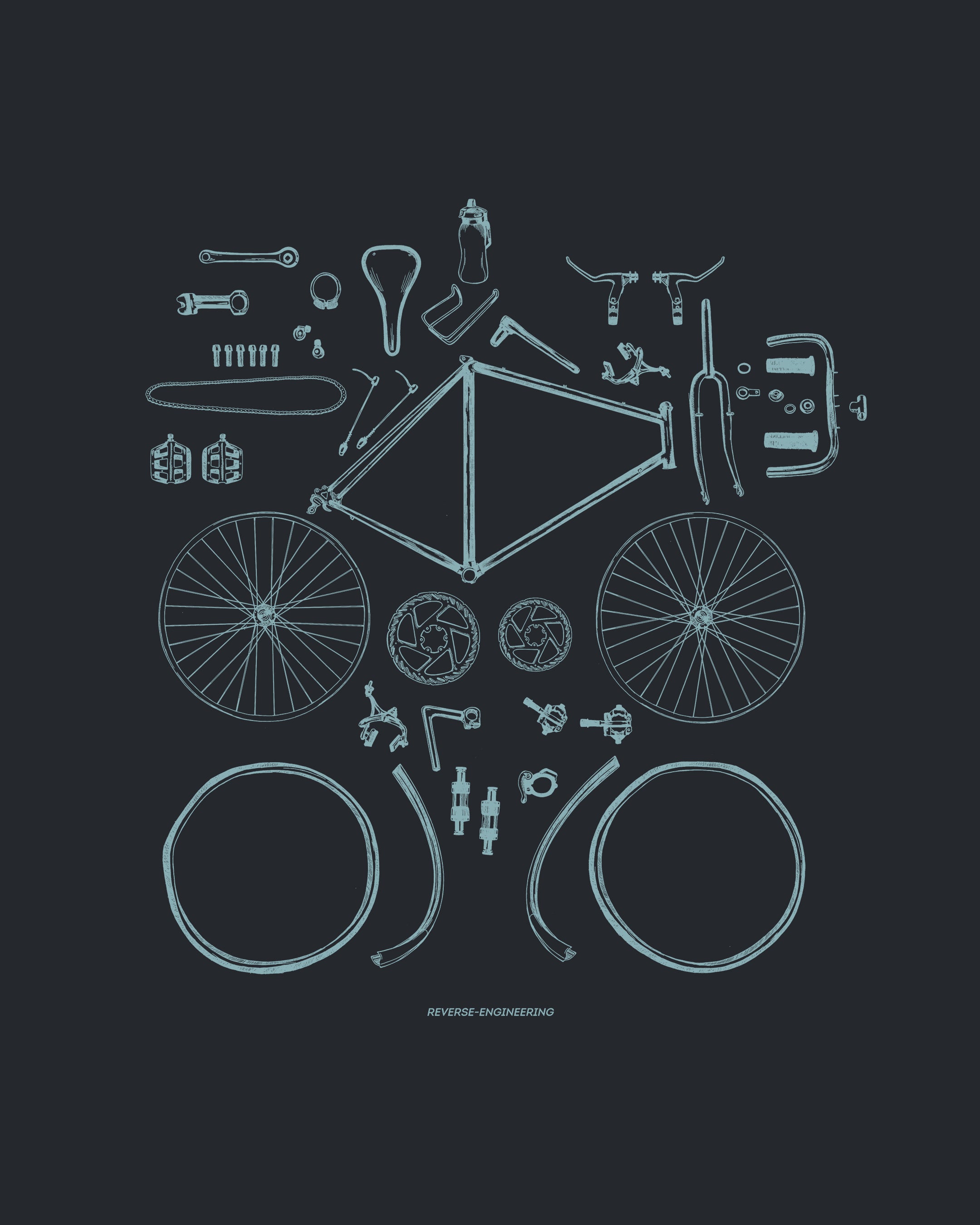 Dismantled Bike